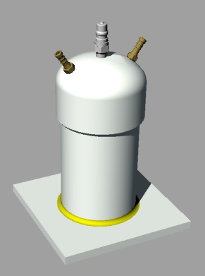 PVC pipe catch pot for vacuum infusion