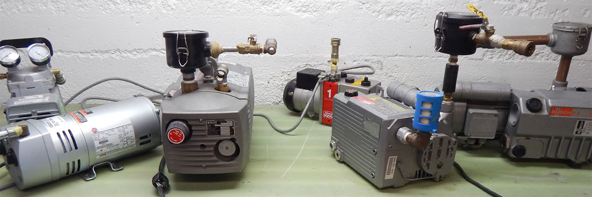 four types of vacuum pumps 